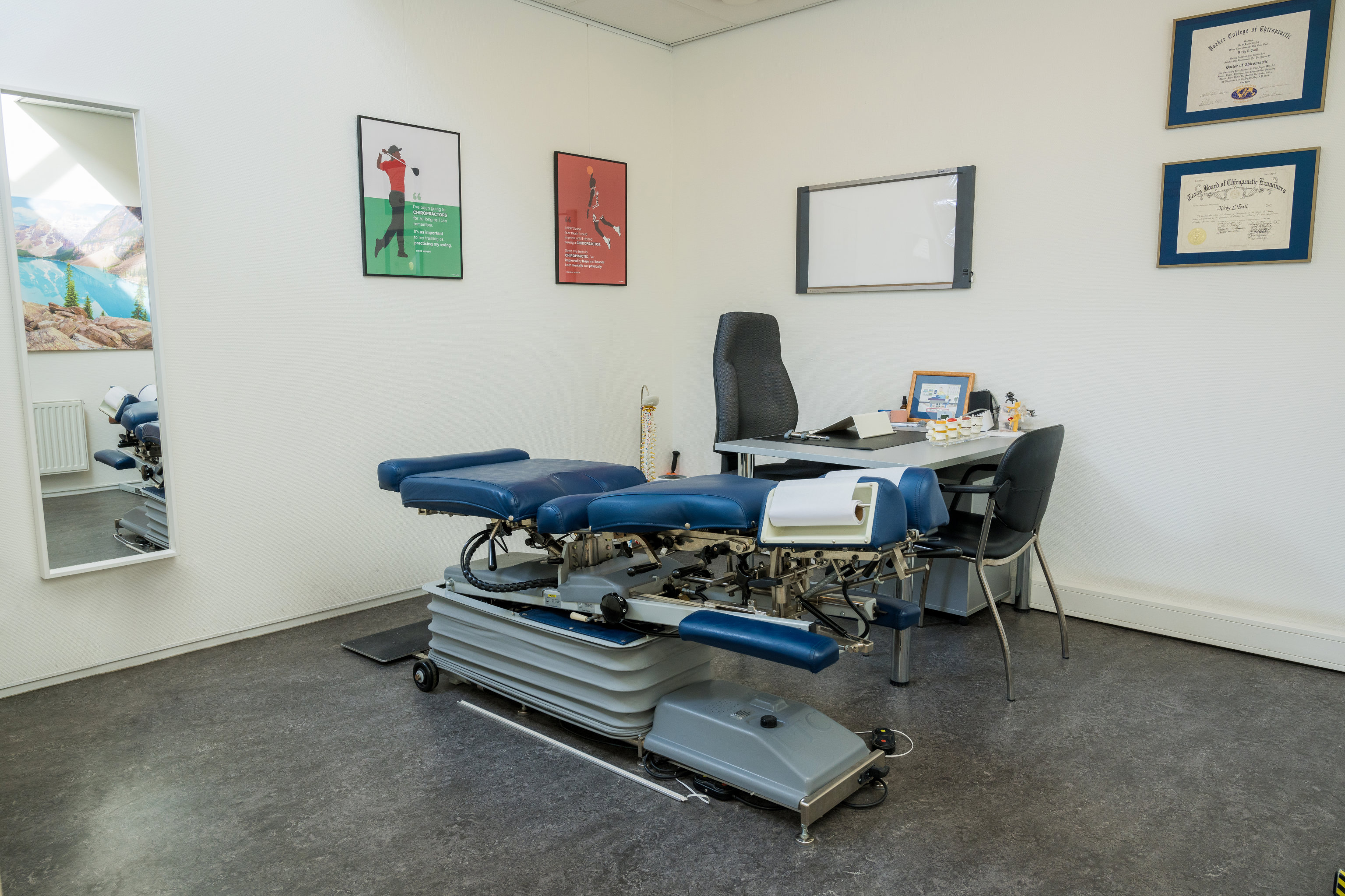 Behandelbank liggend